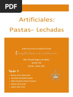 Cuestionario Equipo 3 - Pastas y Lechadas