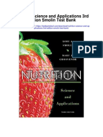 Nutrition Science and Applications 3rd Edition Smolin Test Bank