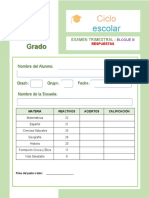 4° Respuestas Trimestre 3