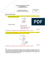 Individual Assignment 1 Chapter 4 Time Value of Money Answer Schema