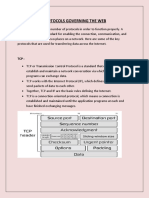 WT UNIT 1 Lecture 1.2 Protocols Governing The Web