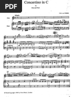 Weber - Concerto in C For Oboe & Piano