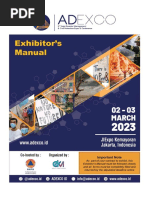 ADEXCO2023 Exhibitor Manual (0602) Final - 1