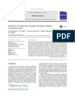 Prediction of Compressive Strength and Elastic Modulus of Carbonate Rocks