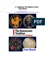 Humanistic Tradition 7th Edition Fiero Test Bank