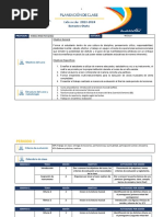 Formato Planeación de Clase PDF