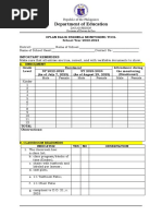 Obe Monitoring Tool