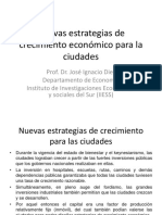 Nuevas Estrategias de Crecimiento Económico para Las Ciudades