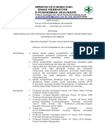 1.2.4 (A) 1 SK Tentang Pengumpulan, Penyimpanan Dan Analisis Data Serta Pelaporan Dan Distribusi Informasi