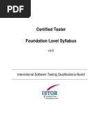 ISTQB CTFL Syllabus-V4.0