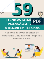 59 Tecnicas Alemas de Psicanalise para Utilizar em Terapias - Parte 1 PDF