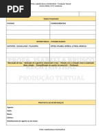 Noturno - Tema Educação Midiática e Projeto de Texto