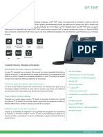 Yealink SIP T30P Datasheet ES