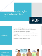 Vias de Administração de Medicamentos