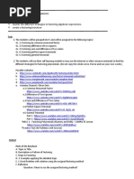 Performance Based Assessment - Week 1