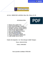 Guias de Estudio Derecho Laboral Tarea Grupal