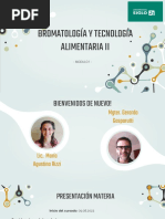 Clase Carnicos M1 (Presencial) - Bromato II-3