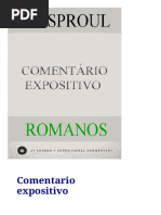 Comentario Expositivo Romanos R C Sproul