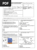 Evaluación 5° Básico de Ciencias Naturales Abril 2023