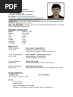 Curriculum Vitae 001