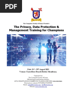 Data Protection and Management Training For Champions