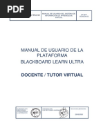 Manual Blackboard - MV5