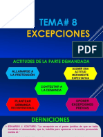 Tema 8-Excepciones Previas