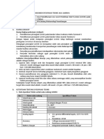 Dokumen Spesifikasi Teknis Jasa Lainnya