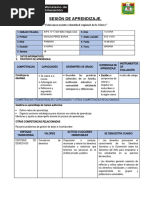 Sesión de Aprendizaje de Tutoria 16-08-2023