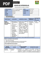 Sesión de Aprendizaje de Matematica 17-08-2023