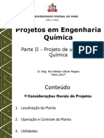 02 - Parte II - Projeto de Uma Planta Química