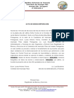 Acta de Desincorporacion Contraloria