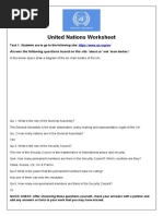 UN Worksheet