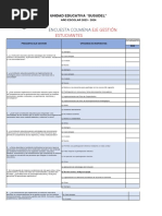 Escuesta Diagnostico Colmena 4 Ejes