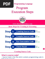 C Step by Step Execution