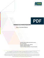 TRABAJO DE INVESTIGACIÓN Legislacion Minera