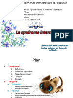 3 - Syndrome Interstitiel