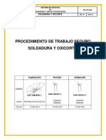 SG-PT-004 Procedimiento Soldadura y Oxicorte