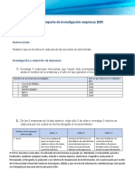 Claudia Alvarez Dominguez Reporte de Investigación Empresas ESR