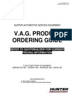 Hunter VAG Product Ordering Guide