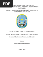 Comentario Sobre Bioquímica y Fisiología Comparadas - MORE HERRERA NATALY