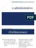 Proceso Administrativo SDS