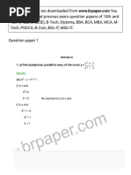 Makaut Helper B TECH MATHS 1 Solved Question Papers May 2018 BRpaper