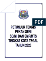 Juknis Pekan Seni SD-SMP Tingkat Kota Tegal Tahun 2023-1