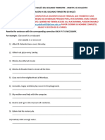 Guia de Trabajo de Inglés Del Segundo Trimestre 8vo Grado