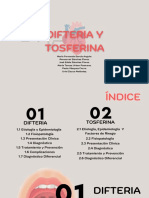 Difteria y Tosferina