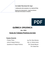 Guías de Trabajos Prácticos de Aula de QUÍMICA ORGÁNICA - 2022