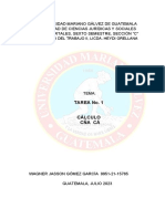 Wagner Gómez Tarea No. 1 Cuadro Comparativo Derecho Individual y Derecho Colectivo de Trabajo