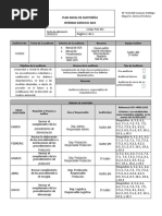 Plan de Auditorías