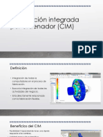 Fabricación Integrada Por Ordenador (Cim)